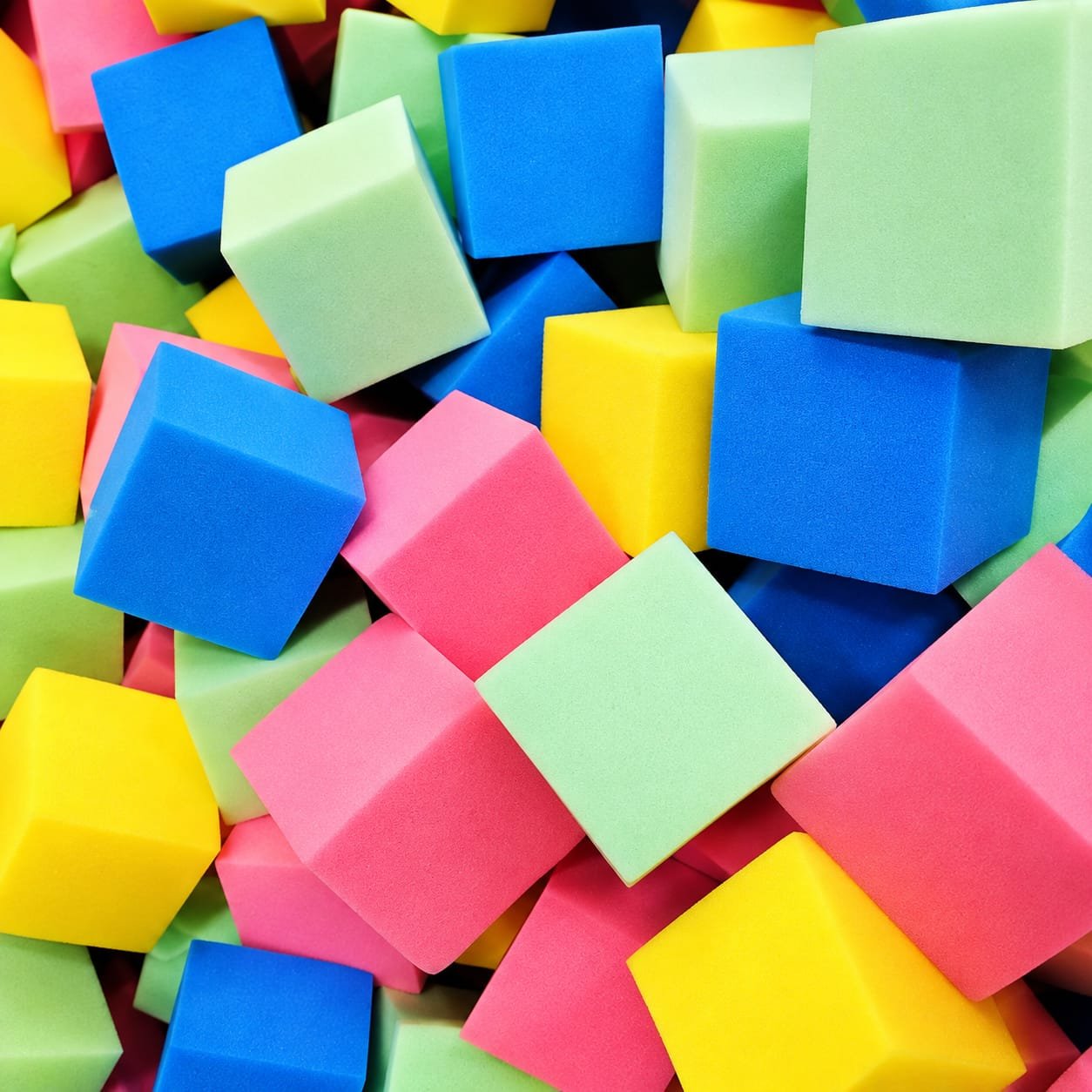 Foam Cubes from Excellent Foam